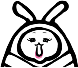 Samurai rabbit 3 sticker #4401128