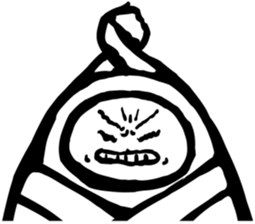 Samurai rabbit 3 sticker #4401130