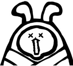 Samurai rabbit 3 sticker #4401132
