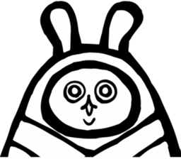 Samurai rabbit 3 sticker #4401134