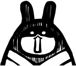 Samurai rabbit 3 sticker #4401137