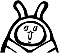 Samurai rabbit 3 sticker #4401138