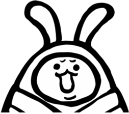 Samurai rabbit 3 sticker #4401141