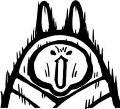 Samurai rabbit 3 sticker #4401142