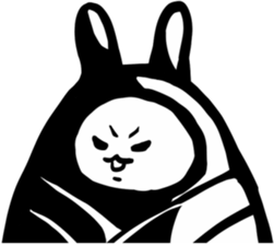 Samurai rabbit 3 sticker #4401145