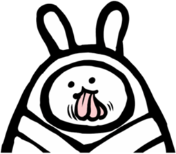 Samurai rabbit 3 sticker #4401148