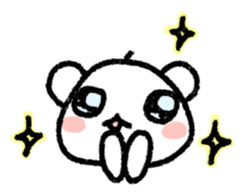 Daily life of a stuffed polar bear sticker #4401875