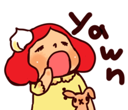 strawbarry whip cream  e sticker #4401921