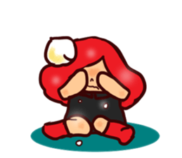 strawbarry whip cream  e sticker #4401928