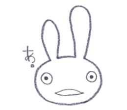 Strange Rabbit@JP sticker #4402180