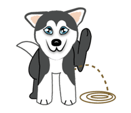 Huskies lover sticker #4402289