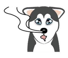 Huskies lover sticker #4402292
