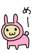 aiueusagi part3 sticker #4402345