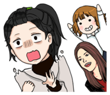 Kim Han sticker #4402395