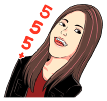 Kim Han sticker #4402397