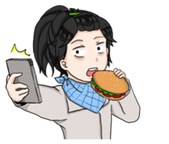 Kim Han sticker #4402402