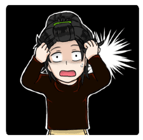 Kim Han sticker #4402408