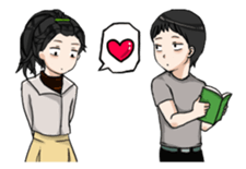 Kim Han sticker #4402418