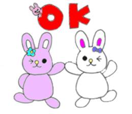 Maemuki Usagi sticker #4402636