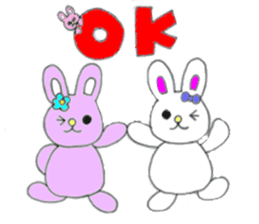 Maemuki Usagi sticker #4402636