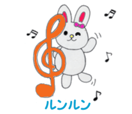 Maemuki Usagi sticker #4402642