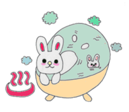 Maemuki Usagi sticker #4402645