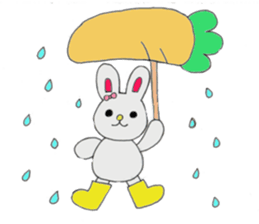 Maemuki Usagi sticker #4402649