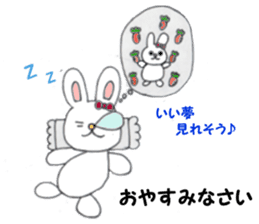 Maemuki Usagi sticker #4402650