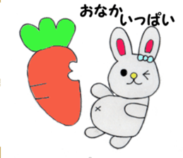 Maemuki Usagi sticker #4402657