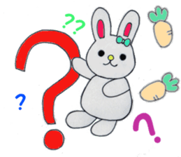 Maemuki Usagi sticker #4402659