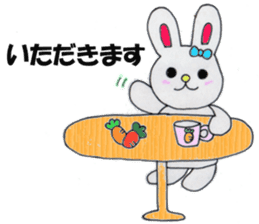 Maemuki Usagi sticker #4402667