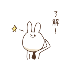 siroiusagi no huuhu sticker #4403826