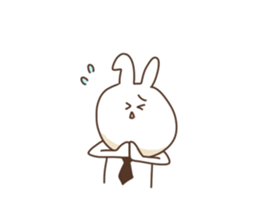 siroiusagi no huuhu sticker #4403828