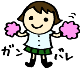 Support of the baseball sticker #4403903