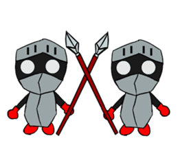 Knighty Kingdoms 01 sticker #4403960