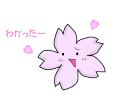 Cherry blossoms pippi sticker #4404079