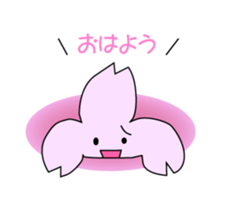 Cherry blossoms pippi sticker #4404108