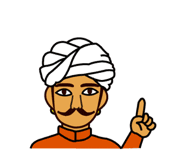 Indian NanSAN's Sticker sticker #4404610