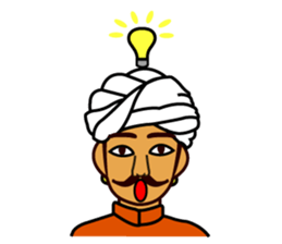 Indian NanSAN's Sticker sticker #4404614