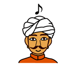 Indian NanSAN's Sticker sticker #4404615