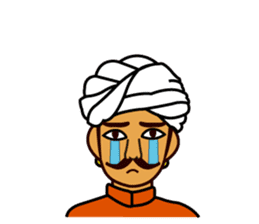 Indian NanSAN's Sticker sticker #4404617