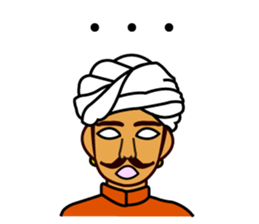 Indian NanSAN's Sticker sticker #4404624