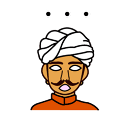 Indian NanSAN's Sticker sticker #4404624