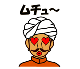 Indian NanSAN's Sticker sticker #4404627