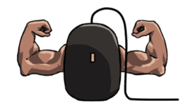 Mouslle3 sticker #4404766