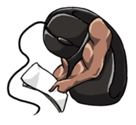 Mouslle3 sticker #4404778