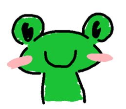 ribbitfrog sticker #4404833