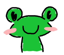 ribbitfrog sticker #4404833