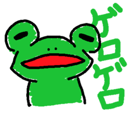 ribbitfrog sticker #4404834