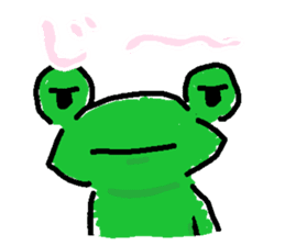 ribbitfrog sticker #4404845